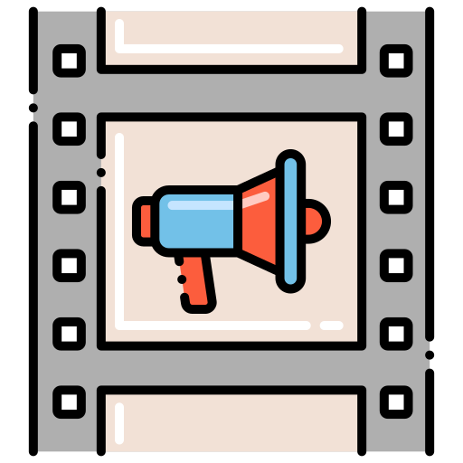 video marketing icono gratis