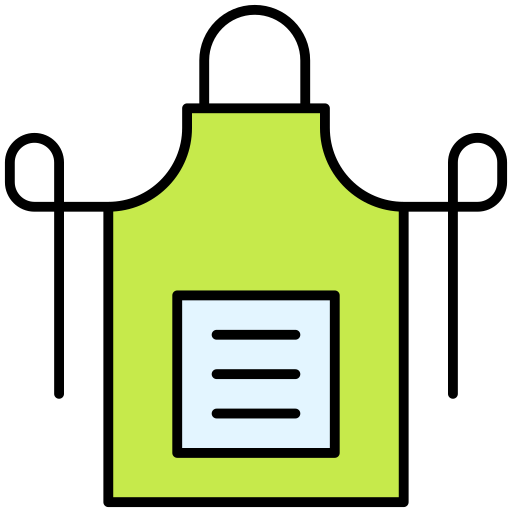 Apron Generic Outline Color icon