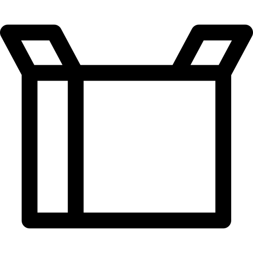 Cardboard free icon