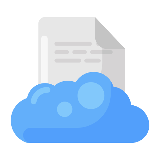 computación en la nube icono gratis