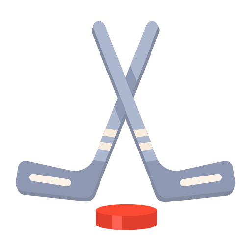 hockey sobre hielo icono gratis