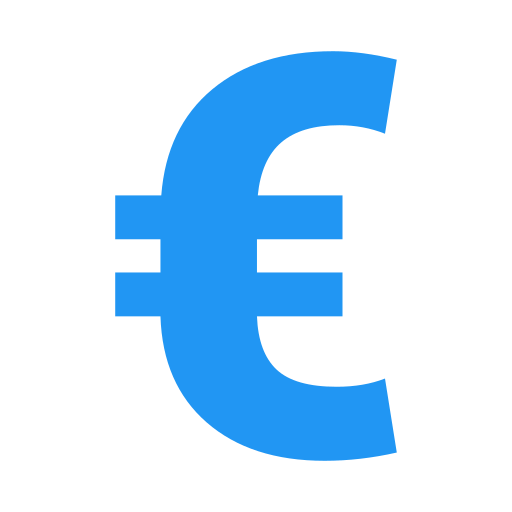 euro icono gratis