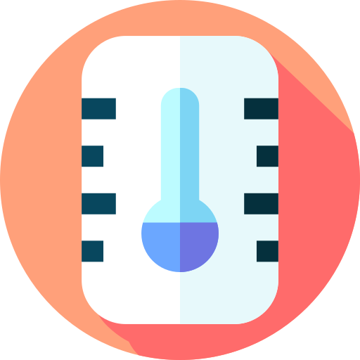 Cold Flat Circular Flat icon