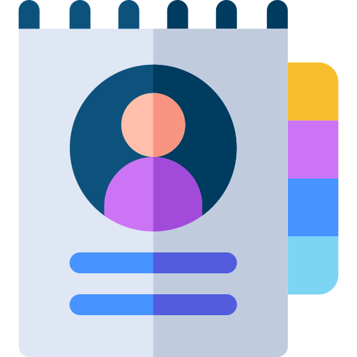 contactos icono gratis