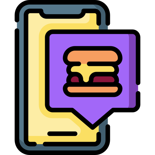 ordenar comida icono gratis