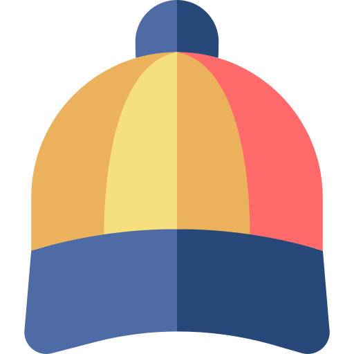 Cap Basic Straight Flat icon