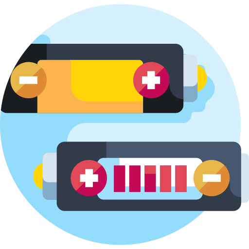 batería icono gratis