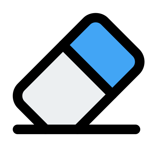 Eraser free icon Eraser free icon