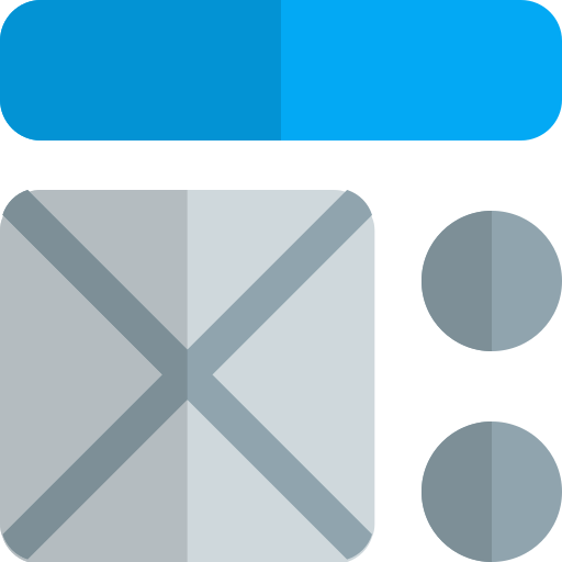 quadratisches layout kostenlos Icon