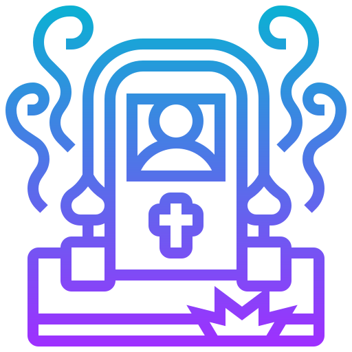 lápida sepulcral icono gratis