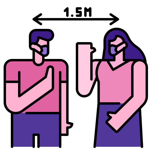 soziale distanzierung kostenlos Icon soziale distanzierung kostenlos Icon