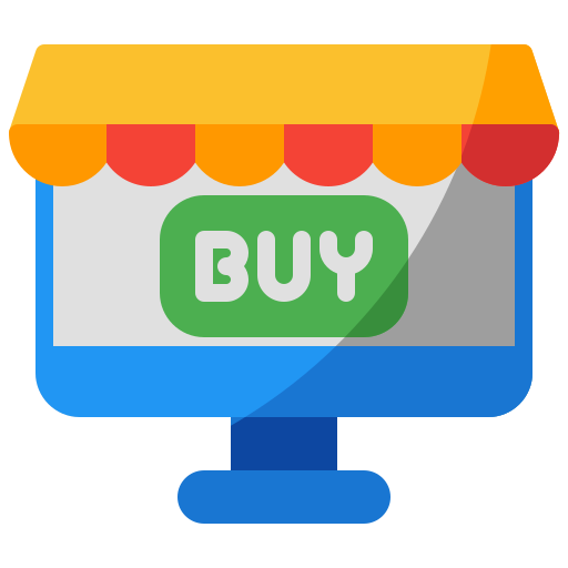 tienda online icono gratis