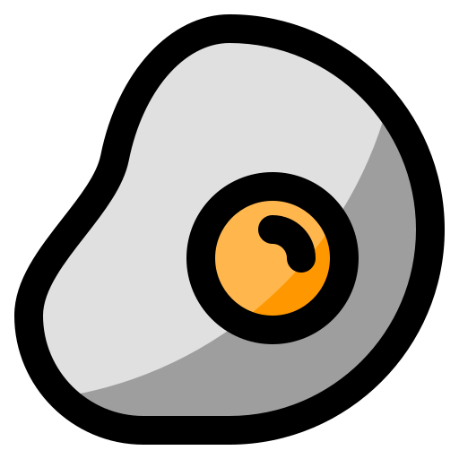 Жаренное яйцо бесплатно иконка