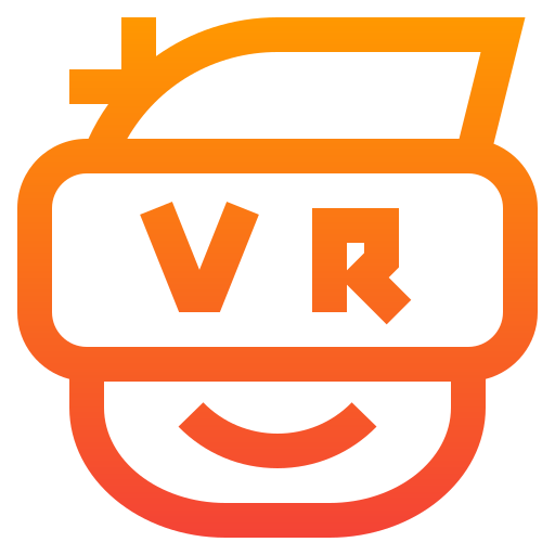 Vr game Generic Gradient icon