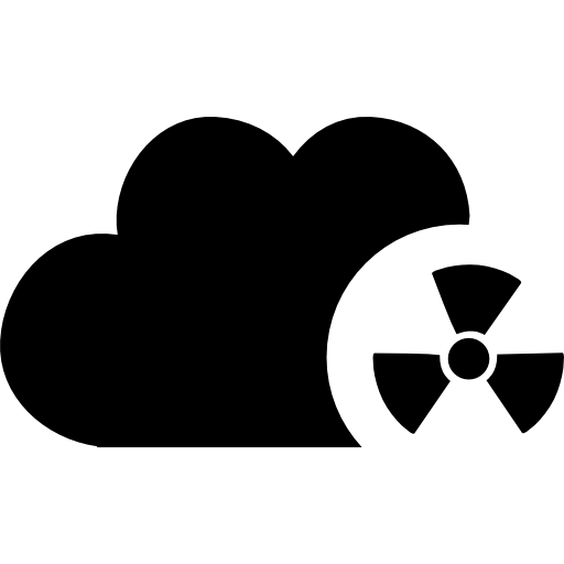 símbolo de interfaz de alerta de nube icono gratis