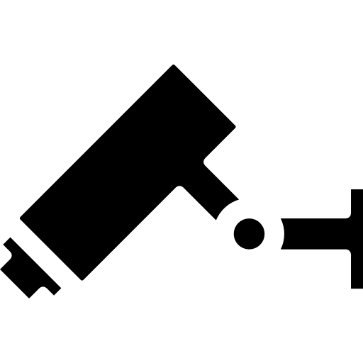 video surveillance camera icon