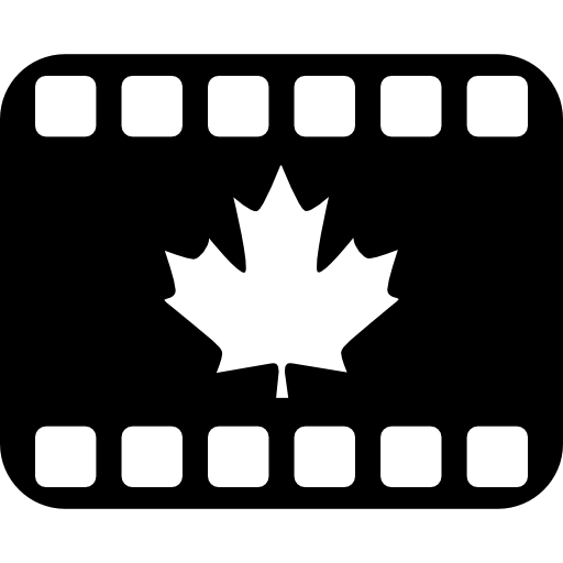 película canadiense icono gratis