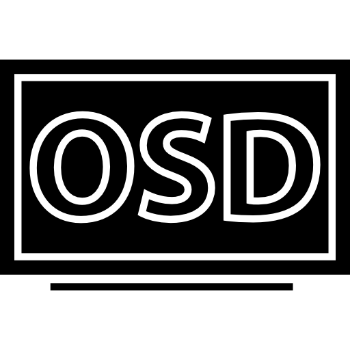 videovigilancia osd icono gratis