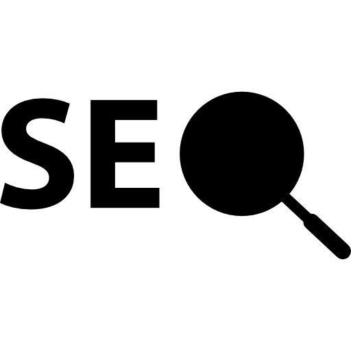 símbolo de búsqueda seo icono gratis