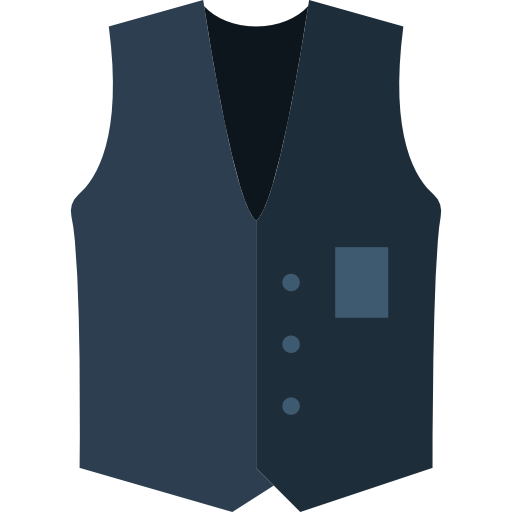 chaleco icono gratis
