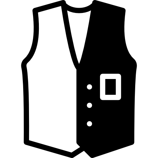 chaleco icono gratis