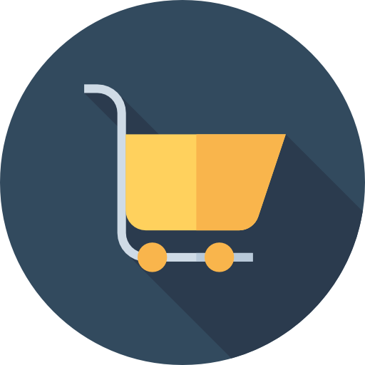 Carts Flat Circular Flat icon