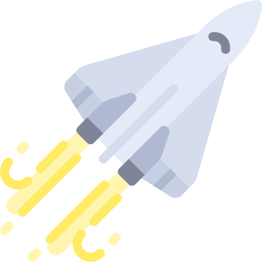 Space shuttle free icon