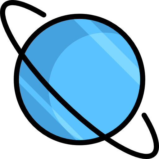 Uranus Special Lineal Color Icon