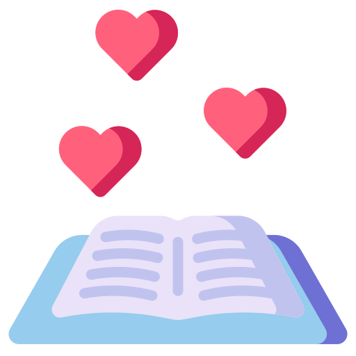 Love books Generic Flat icon