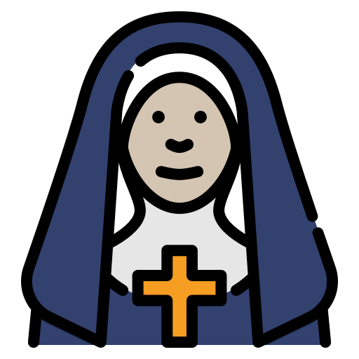 Nun free icon