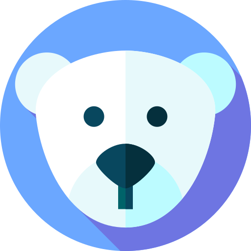 oso polar icono gratis