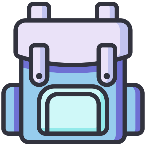 Backpack free icon