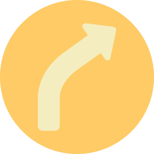 Turn right - Free arrows icons