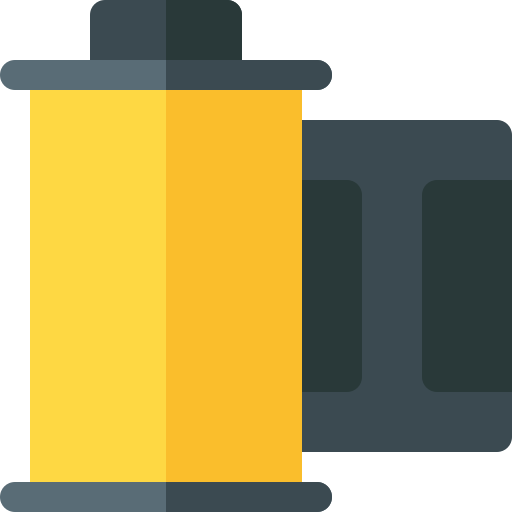 rollo de película icono gratis