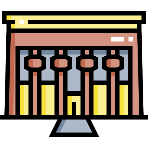 templo de hathor icono gratis