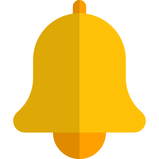 Bell Pixel Perfect Flat icon