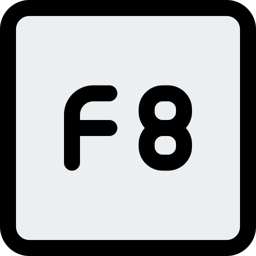 f8 icono gratis