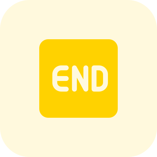 Ending Pixel Perfect Tritone icon