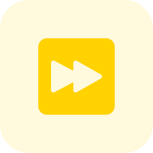 avance rápido icono gratis