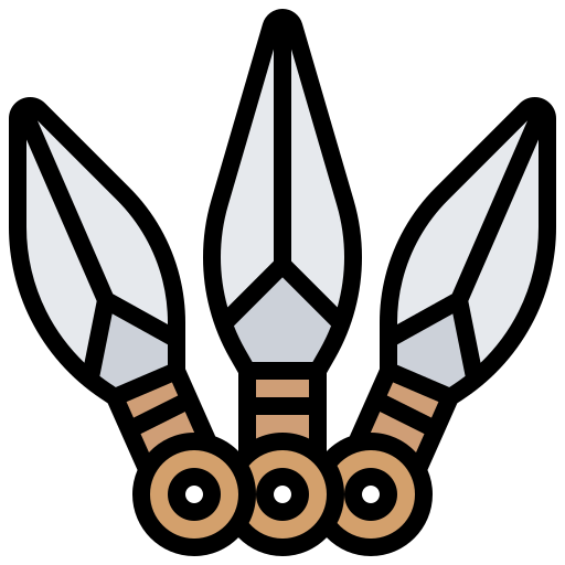 kunai icono gratis