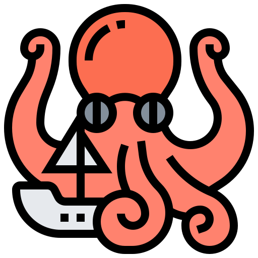 Release the Kraken Pirate SVG File