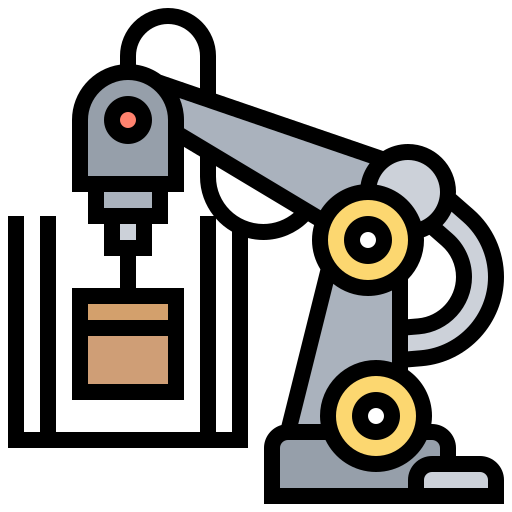 Robotic arm Meticulous Lineal Color icon