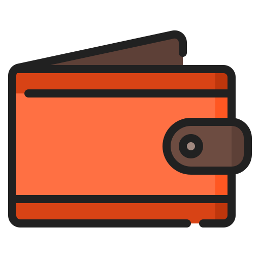 Wallet Generic Outline Color icon