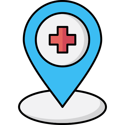 signo de hospital icono gratis