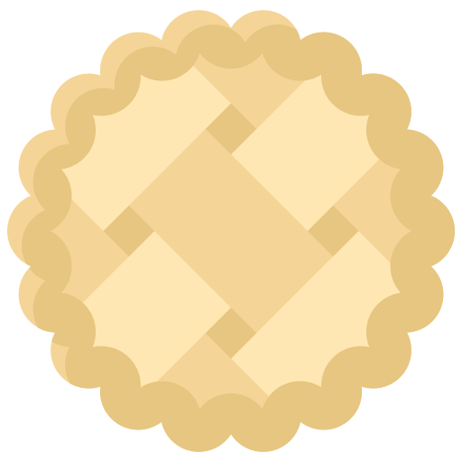 pie de manzana icono gratis