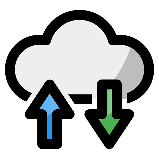 almacenamiento en la nube icono gratis