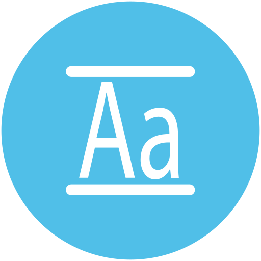 letras abc icono gratis