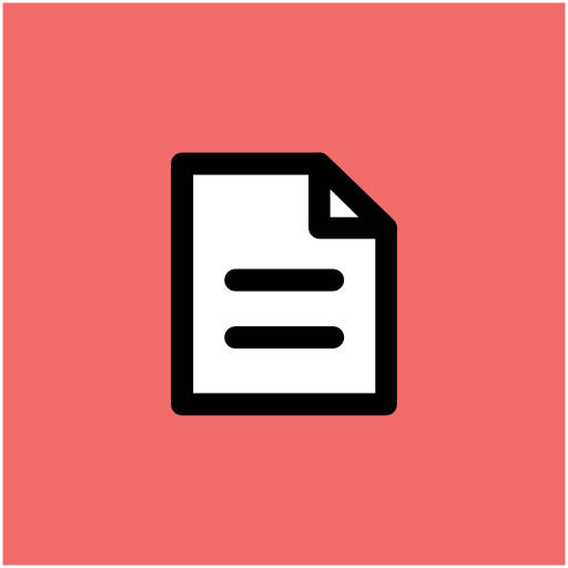 documento doblado icono gratis