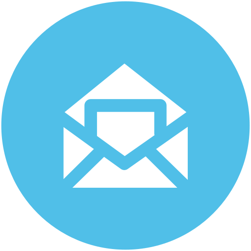 Open envelope - Free communications icons