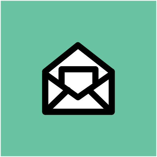 Open envelope - Free communications icons